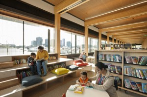Docklands reading area